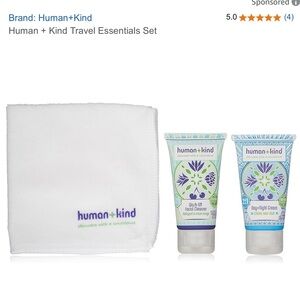 Humankind Travel Essentials Set - NIB 3 piece set